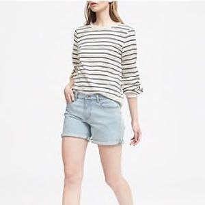 Banana republic size 8 denim shorts